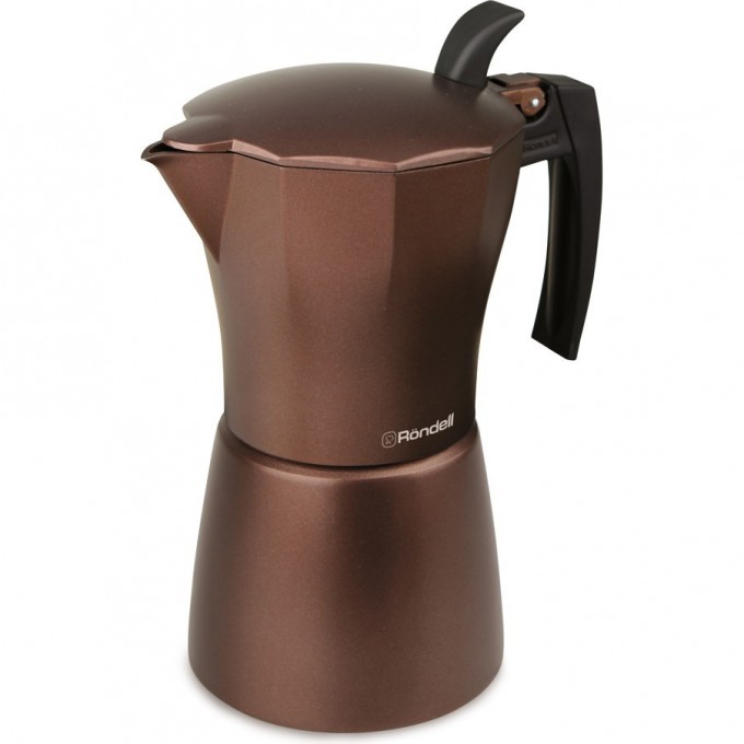 Гейзерная кофеварка RONDELL KORTADO 9 чашек, 0,45 л RDA-399 Гейзерная кофеварка RONDELL KORTADO 9 чашек, 0,45 л RDA-399